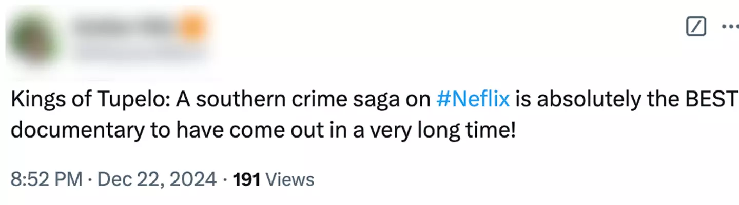 Viewers have praised the series (X)