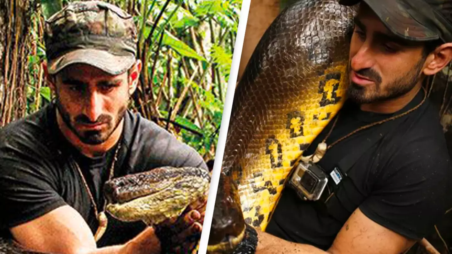 Man recalls how it felt when he tried to let world's biggest snake eat him alive on TV