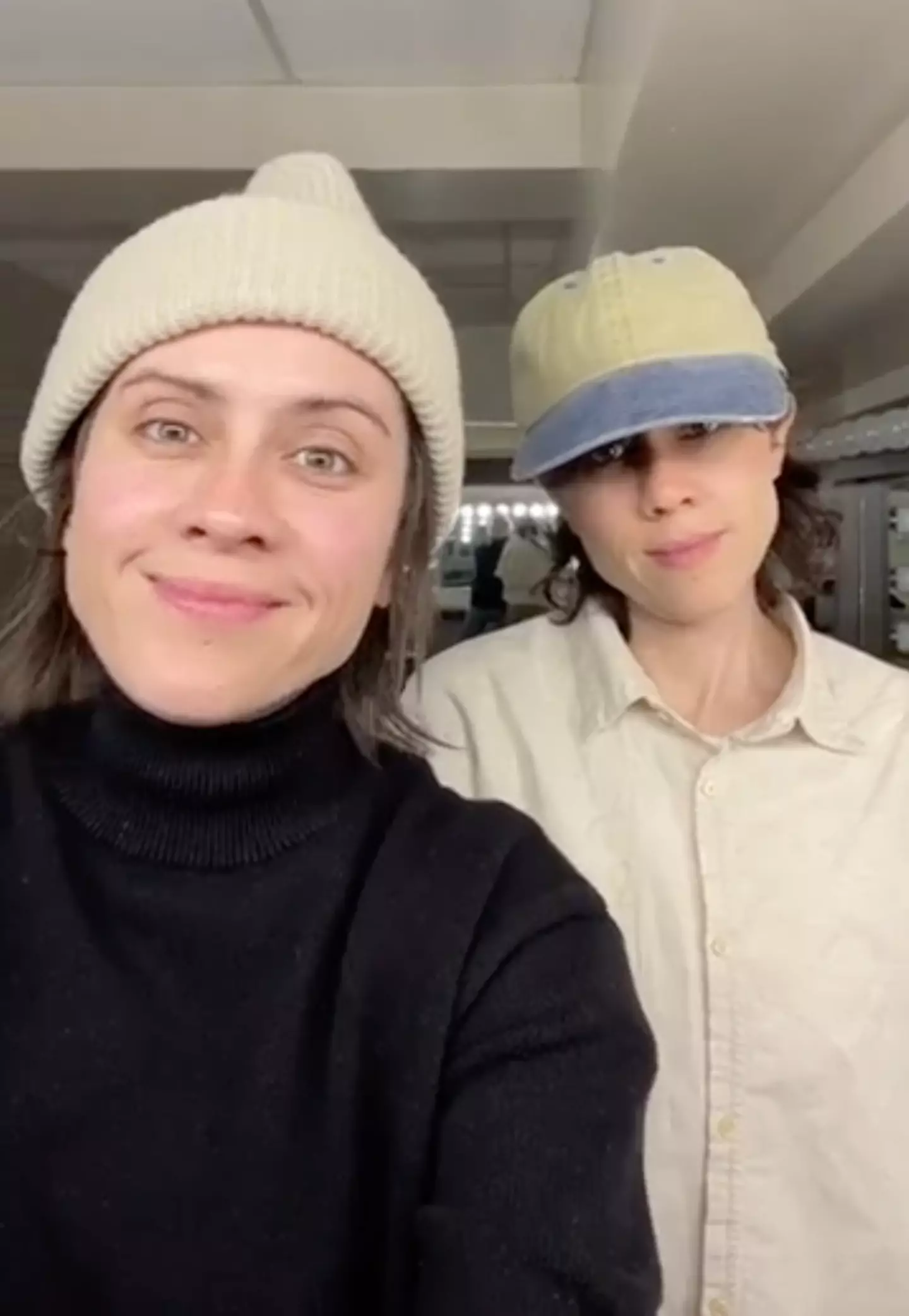 Tegan & Sara made a pointed response to the video. (TikTok/Tegan & Sara)