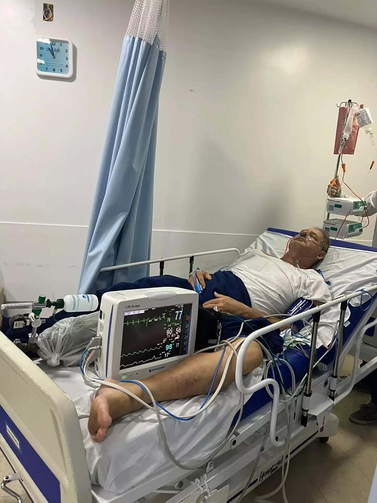 Vinicius spent days in hospital. (Newsflash)