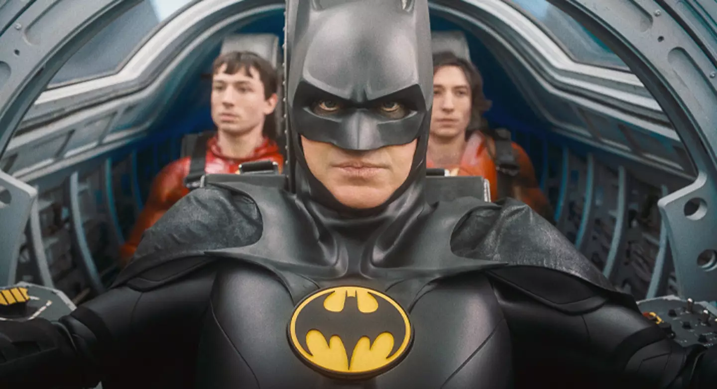 Michael Keaton gives a scene-stealing performance as Batman.