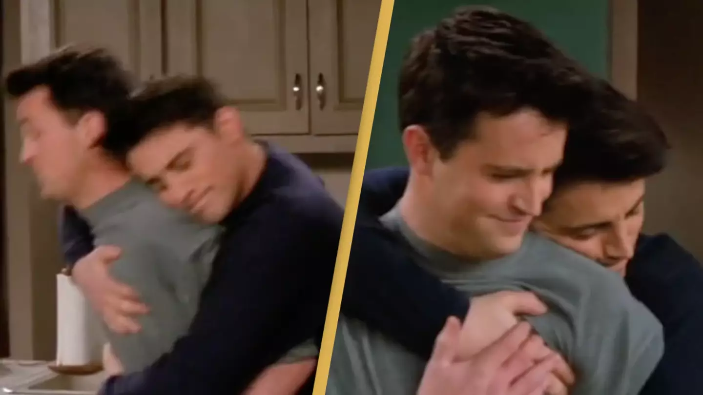 Friends fans left emotional after poignant Joey and Chandler clip resurfaces in wake of Matthew Perry’s death
