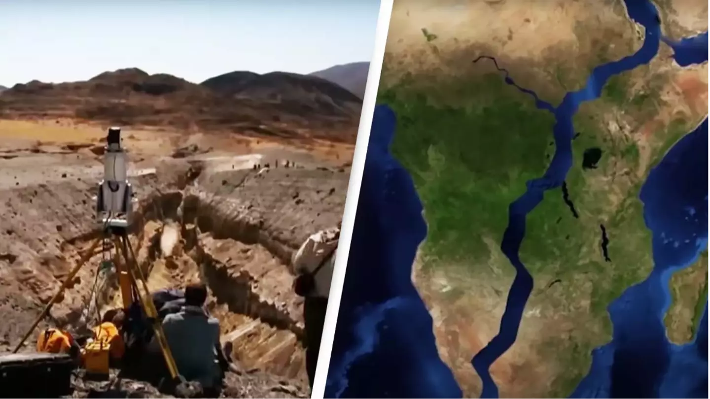Reason why Africa is splitting in two after scientists discovered huge crack