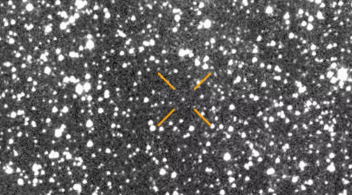 The first sighting of 3I/ATLAS was recorded in July (ATLAS/University of Hawaii/NASA)