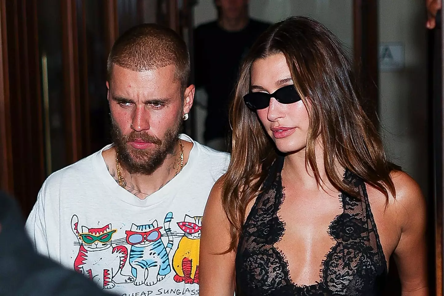 Bieber is married to Rhode beauty founder Hailey and the two share a son (Aeon / Contributor / Getty)