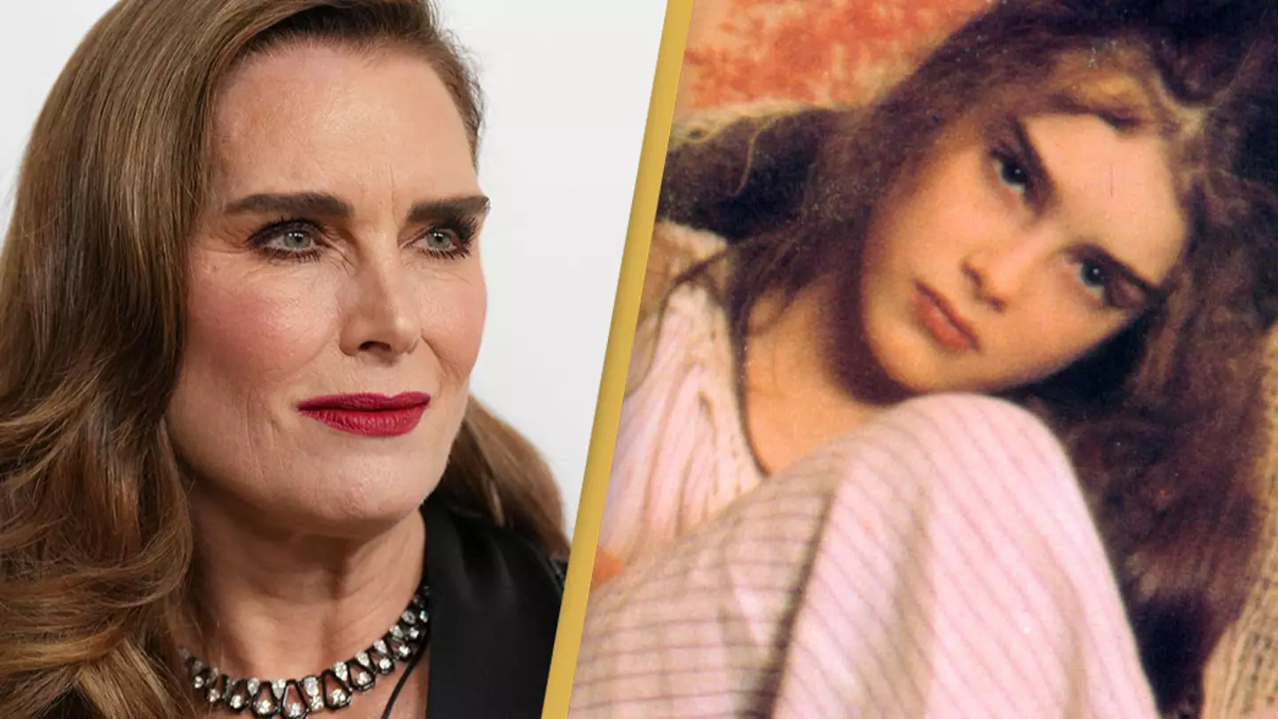 Brooke Shields' first kiss was at 11 with co-star nearly three times her age