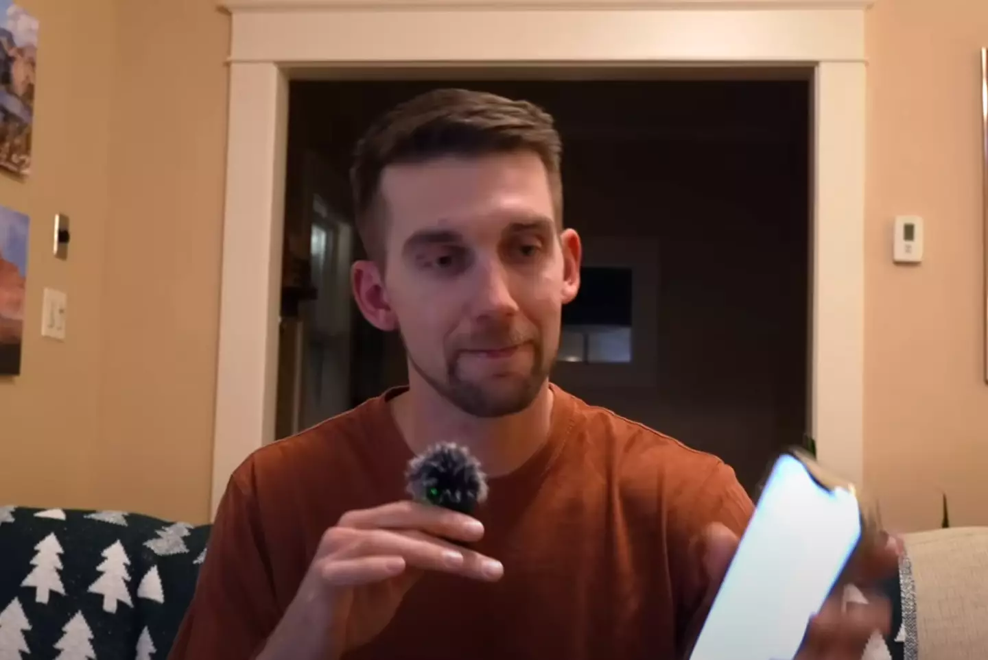 Andrew was supported by carers before being taken off life support (YouTube/Desert Drifter)