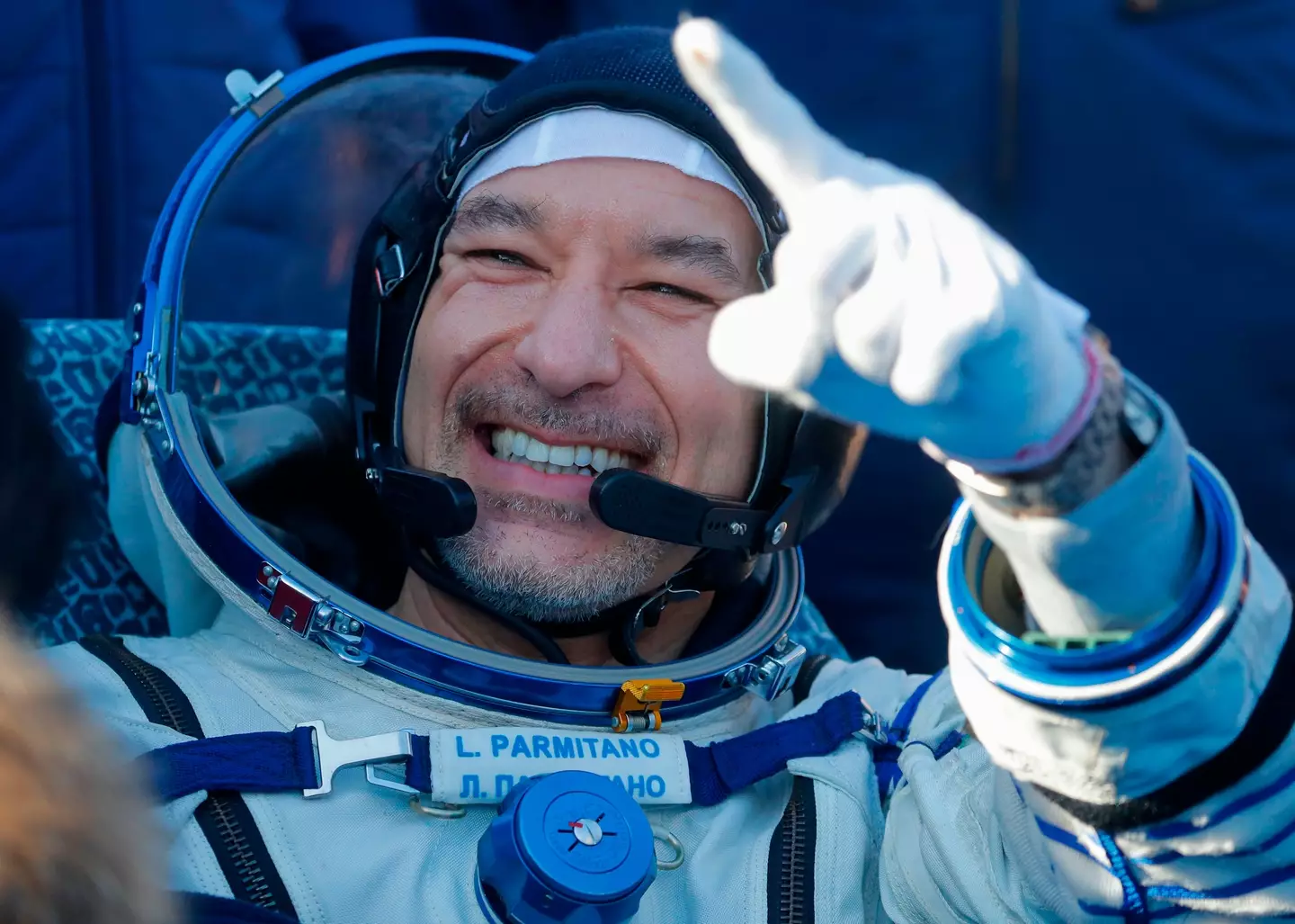 Parmitano survived the ordeal (SERGEI ILNITSKY/POOL/AFP via Getty Images)