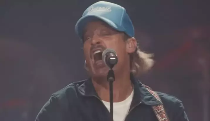 At least one user praised his alleged lip-syncing job as 'great' (YouTube/ Turning Point USA)