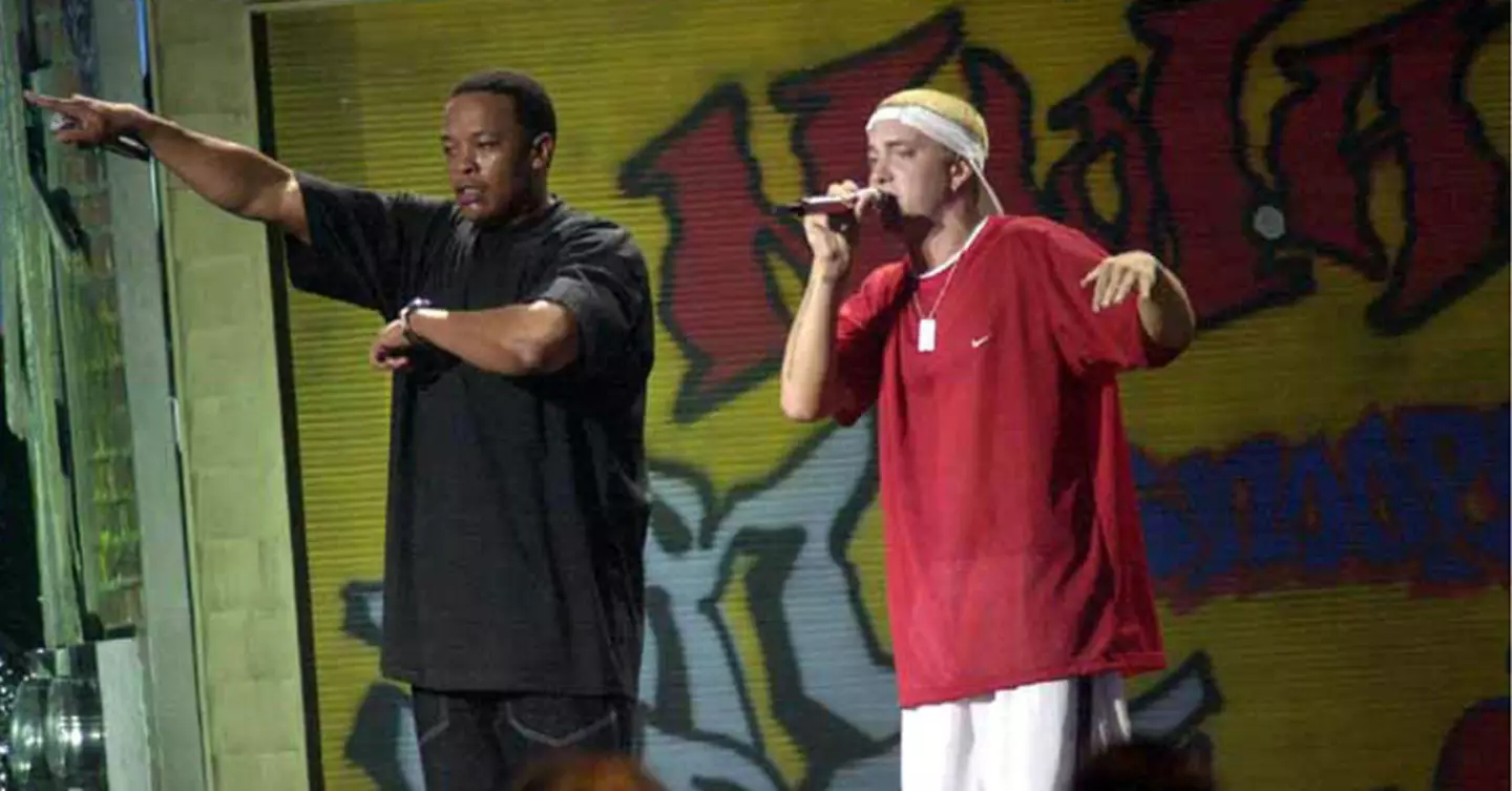 Eminem and Dr Dre were a match made in heaven from the moment they rocked up to the studio.