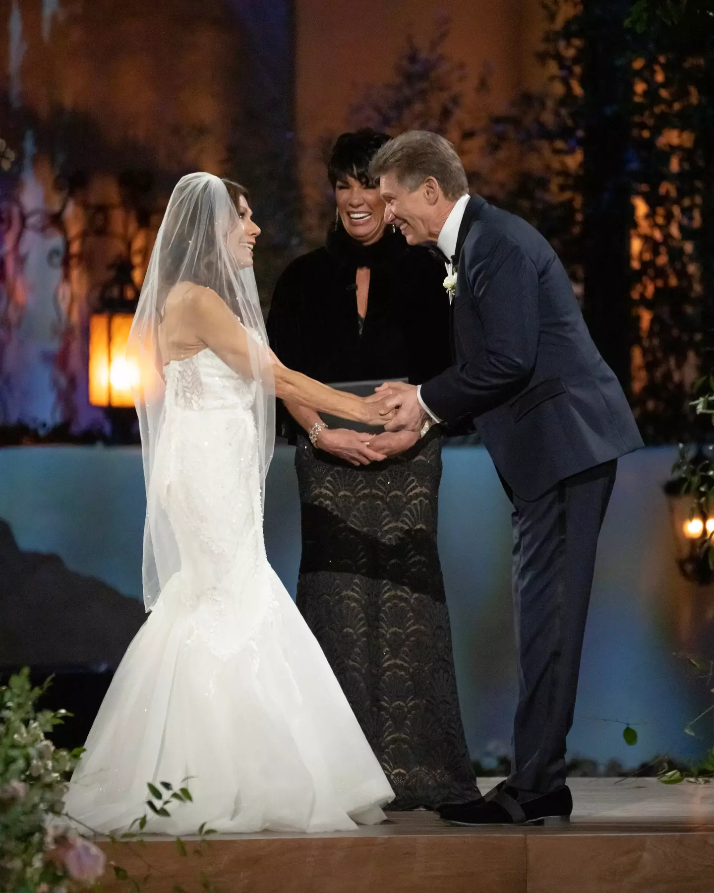Their wedding was aired live on national TV. (Eric McCandless/Disney via Getty Images)
