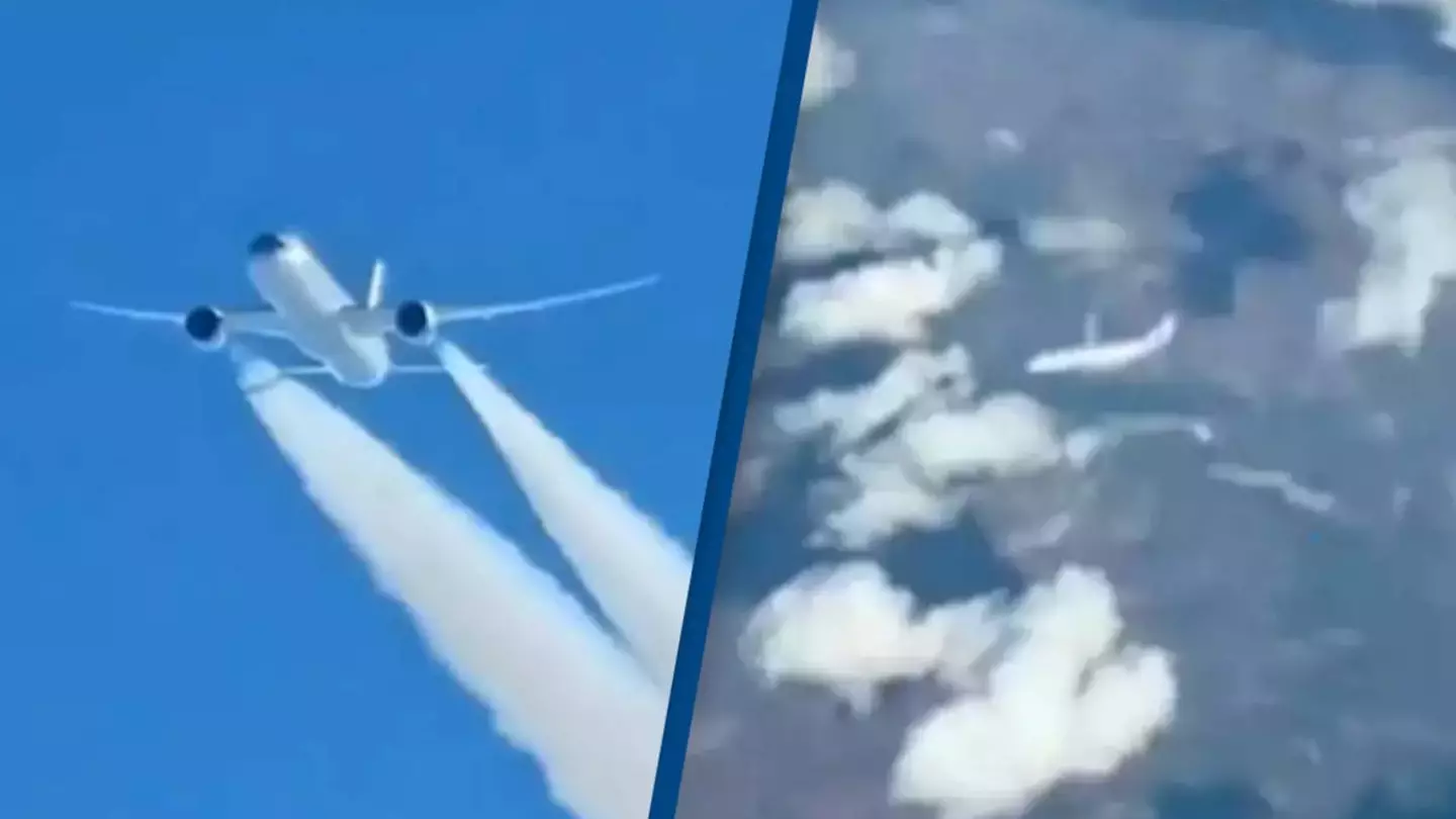 Incredible video capturing the ‘real speed of planes’ shows just how fast they actually go