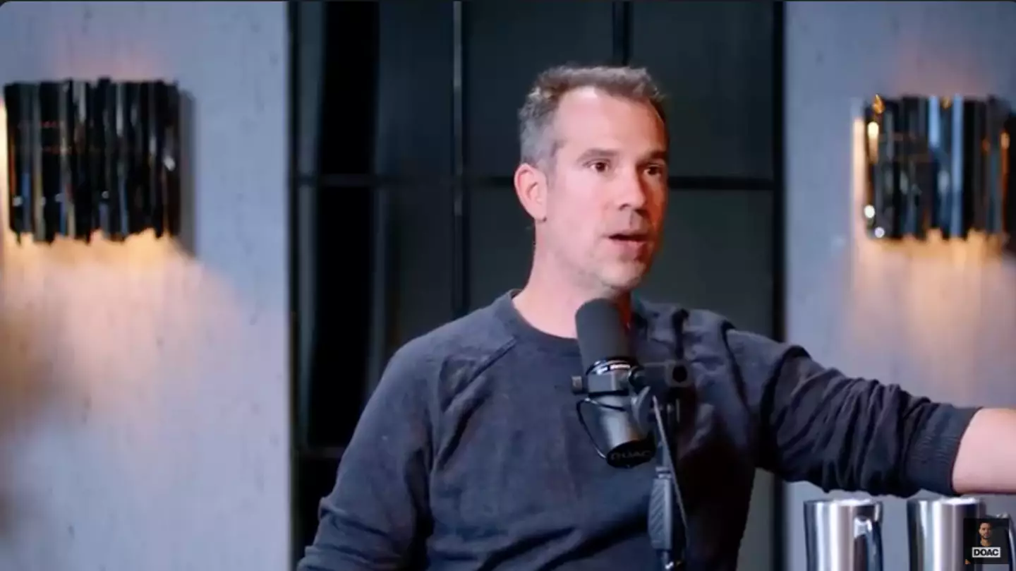 Dr Chris van Tulleken is a leading BBC science presenter. (YouTube/The Diary of a CEO)
