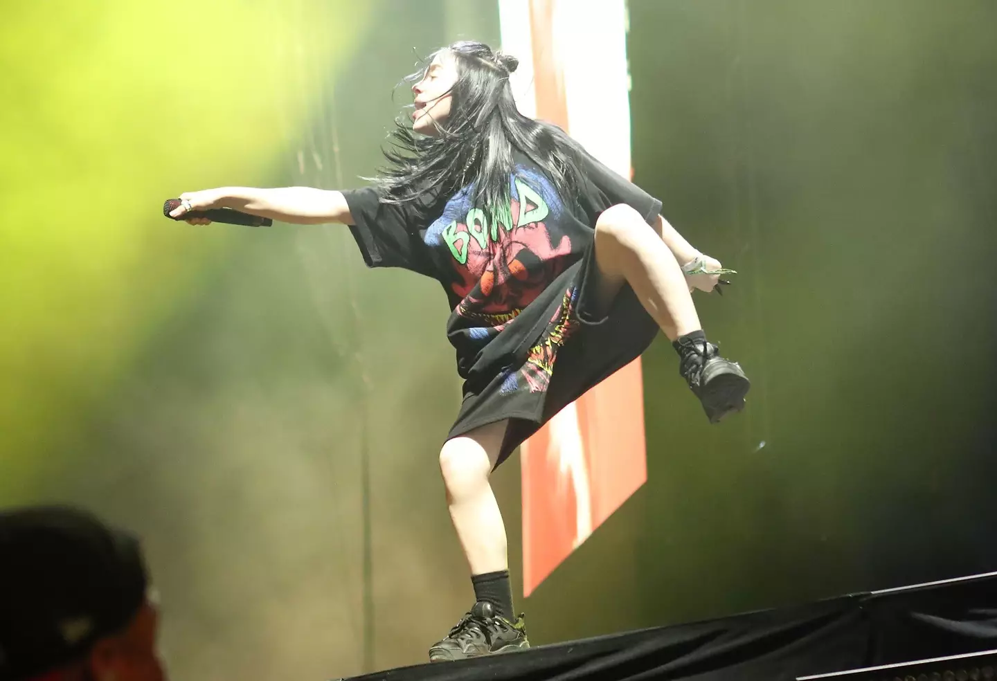 Billie Eilish has admitted using a body double on stage at Coachella with the help of one of her dancers and a disguise.