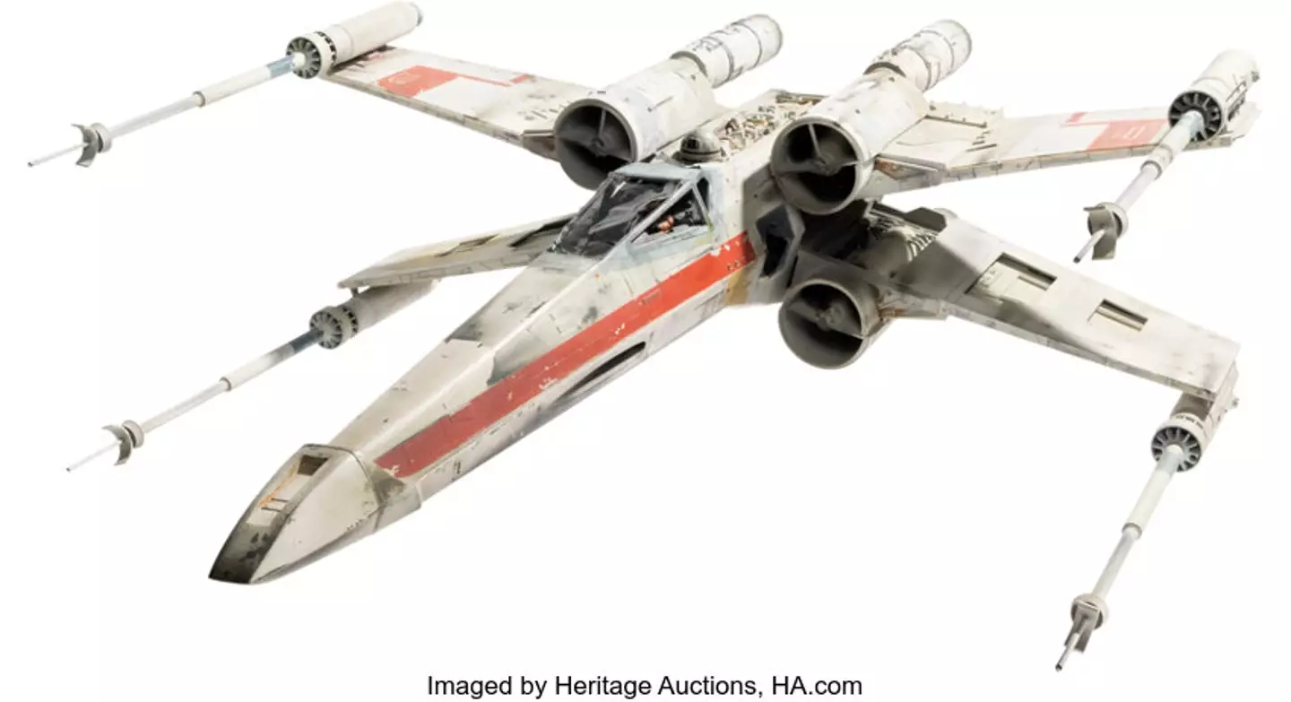 The model has not been on public display all exposed to UV daylight according to Heritage Auctions.