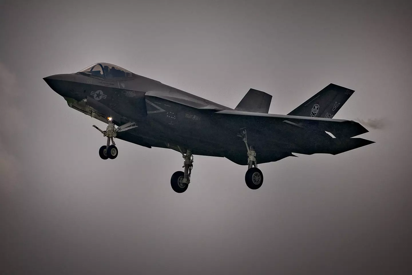 An F-35 lightning fighter jet went missing over South Carolina after its pilot ejected.