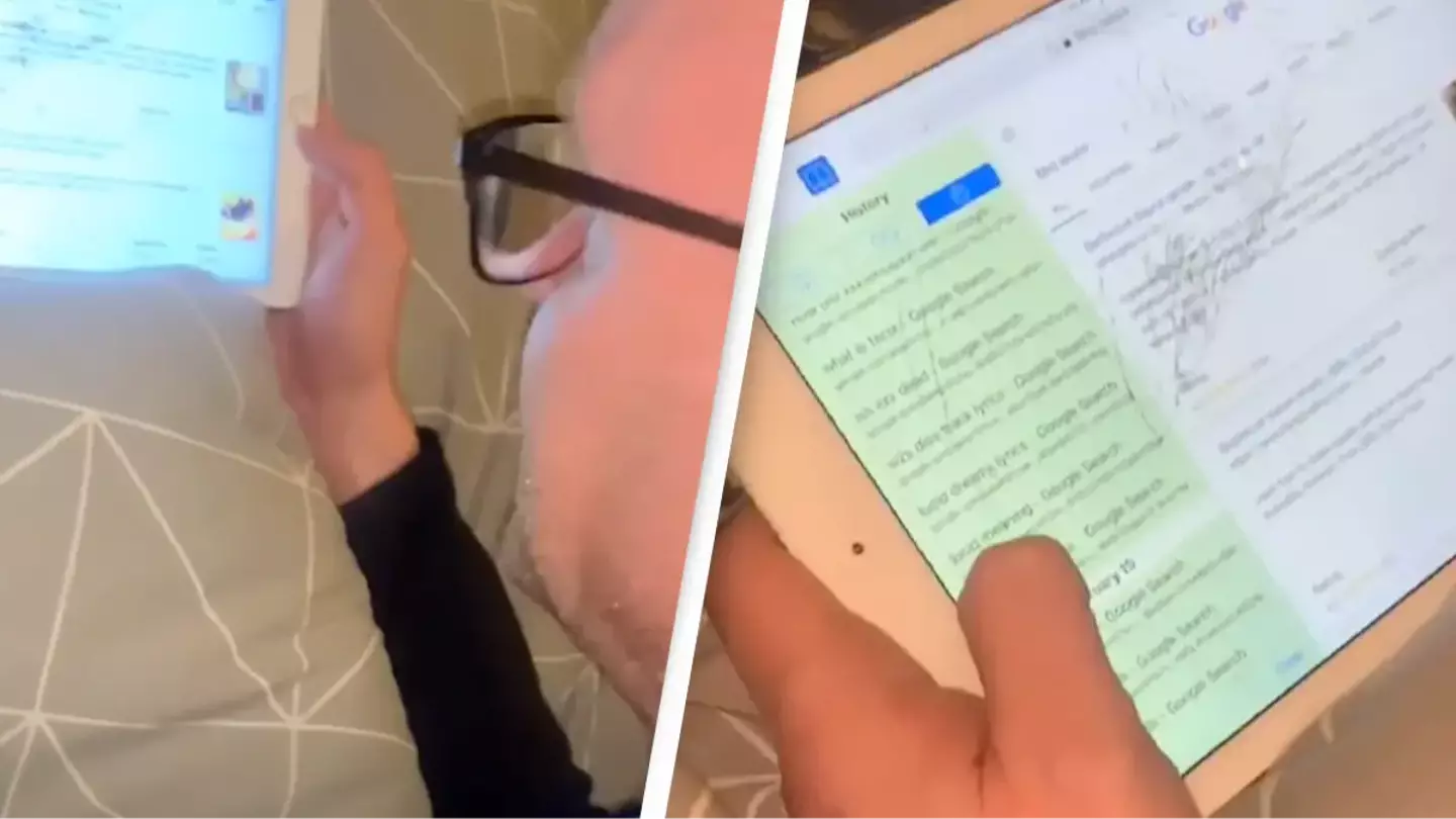 Boy’s disturbing search history exposed by dad and it has people in hysterics