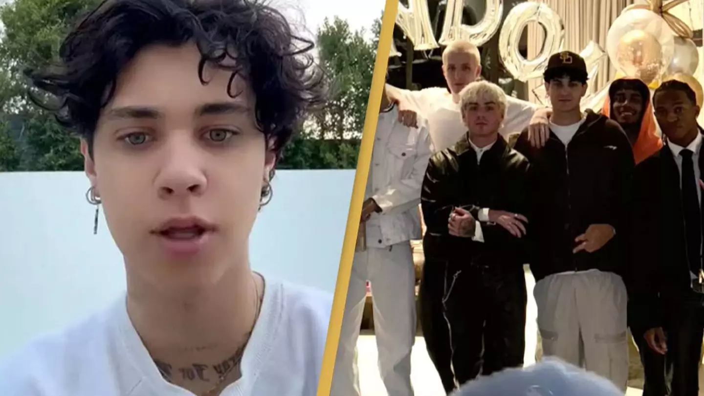 Travis Barker's son Landon breaks silence on 'Diddy themed party' he was caught attending