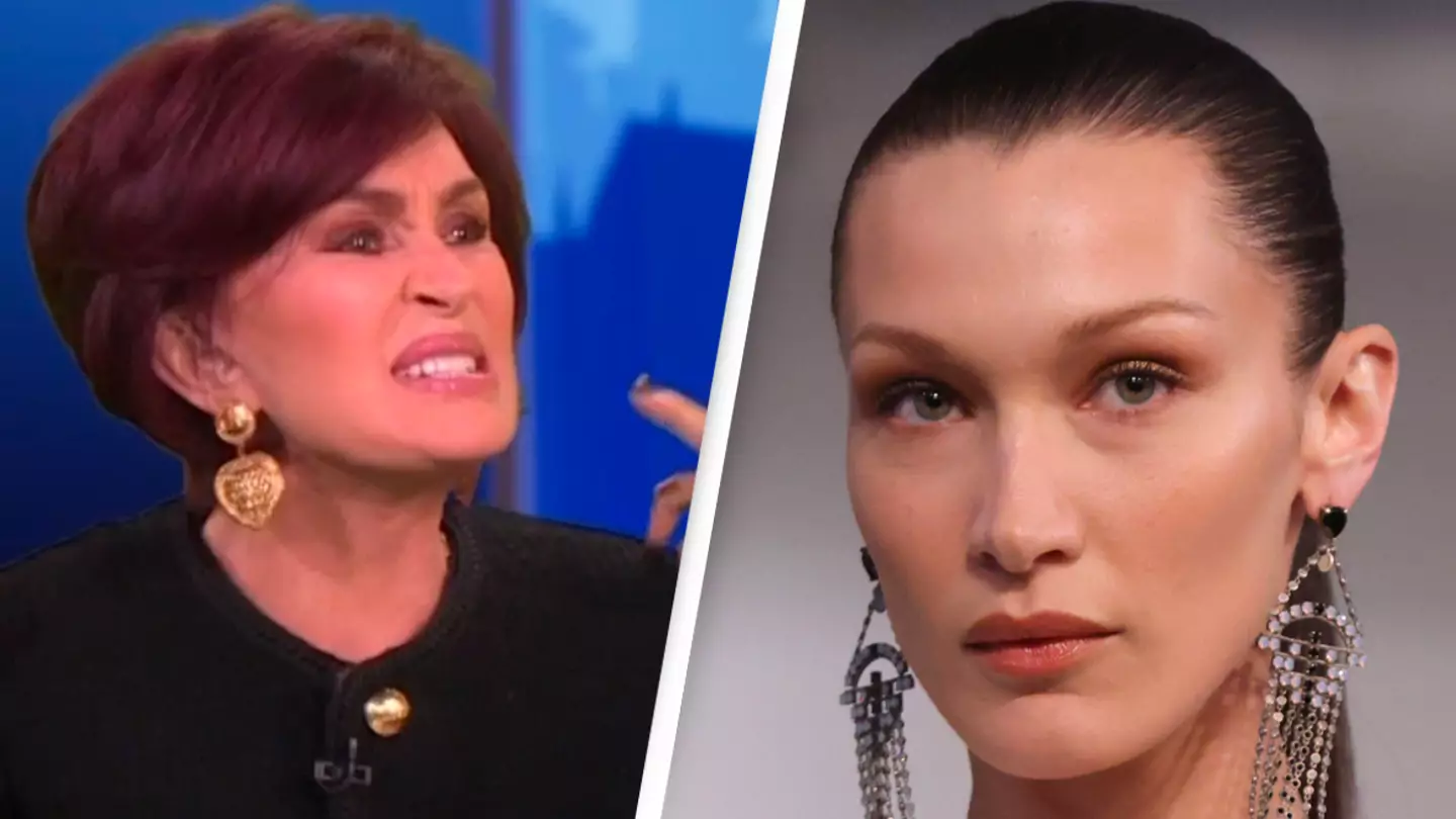 Sharon Osbourne Takes Aim At Bella Hadid Over The Model's 'Irresponsible' Nose Job