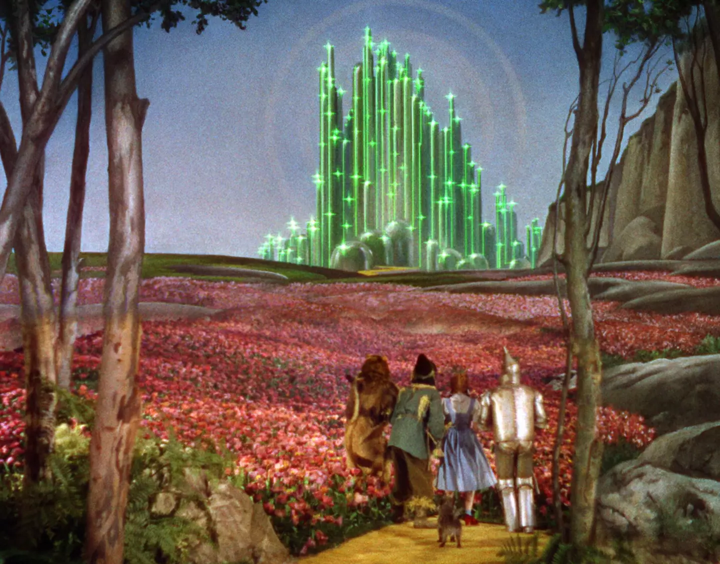 The colors in Wizard of Oz really did stand out, to be fair (Metro-Goldwyn-Mayer)