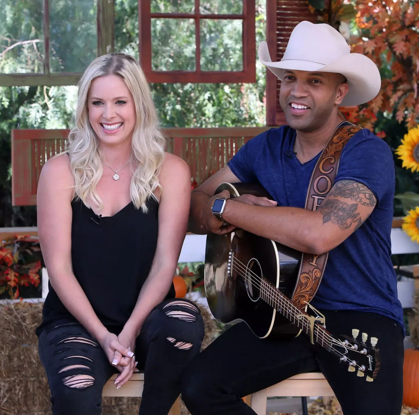 Criscilla and her ex-husband Coffey Anderson (David Livingston/Getty Images)