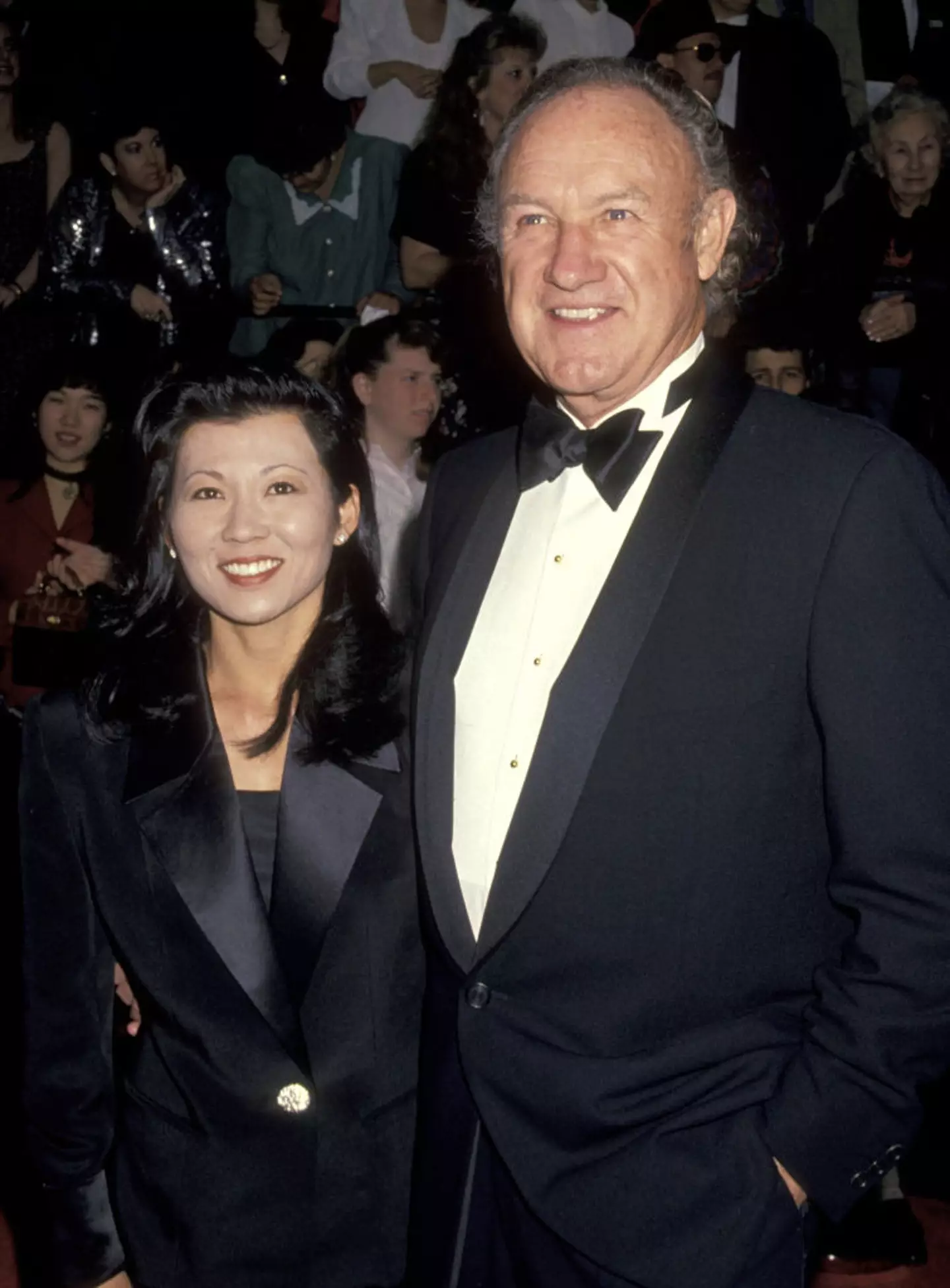 Gene Hackman and Betsy Arakawa pictured in 1994 (Ron Galella/Ron Galella Collection via Getty Images)