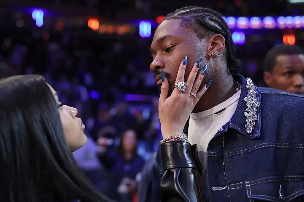 Rapper Cardi B has spoken out in support of her boyfriend Stefon Diggs as she leaks text with accuser in since-deleted X post (Elsa/Getty Images)