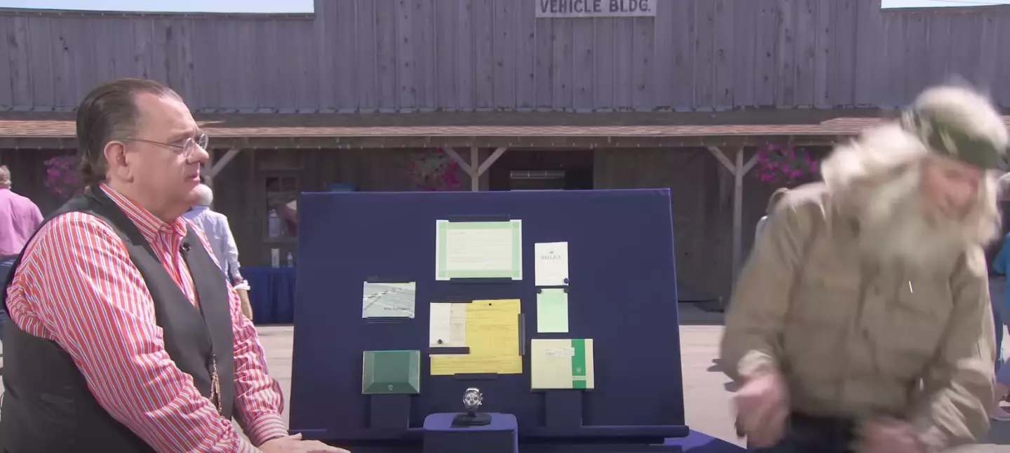 David collapsed when he heard the number (PBS)