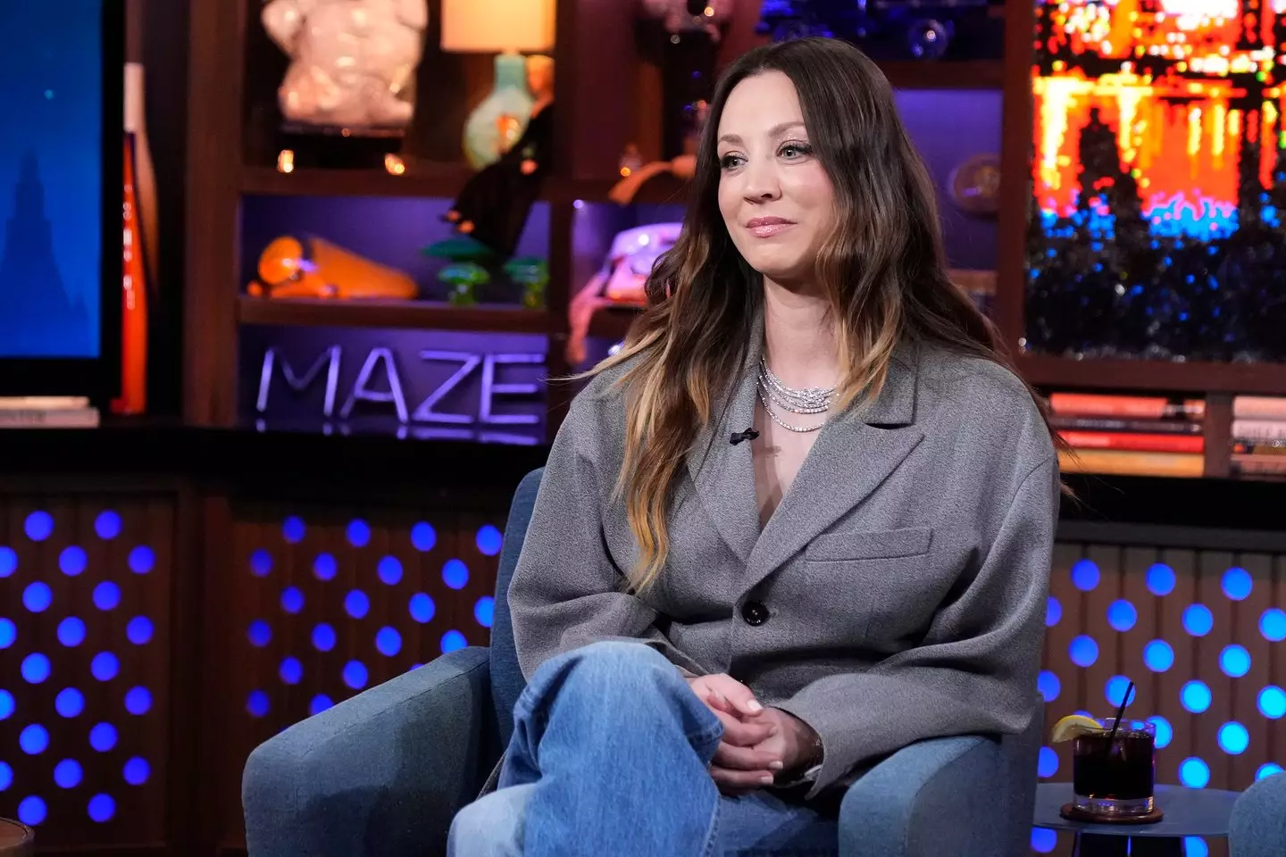 Kaley Cuoco gave her thoughts on the situation to Andy Cohen Charles Sykes/Bravo via Getty Images)