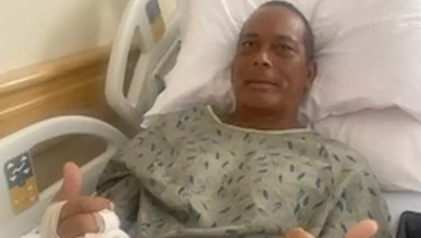 Kevin Kanehe was attacked by a tiger shark while surfing.