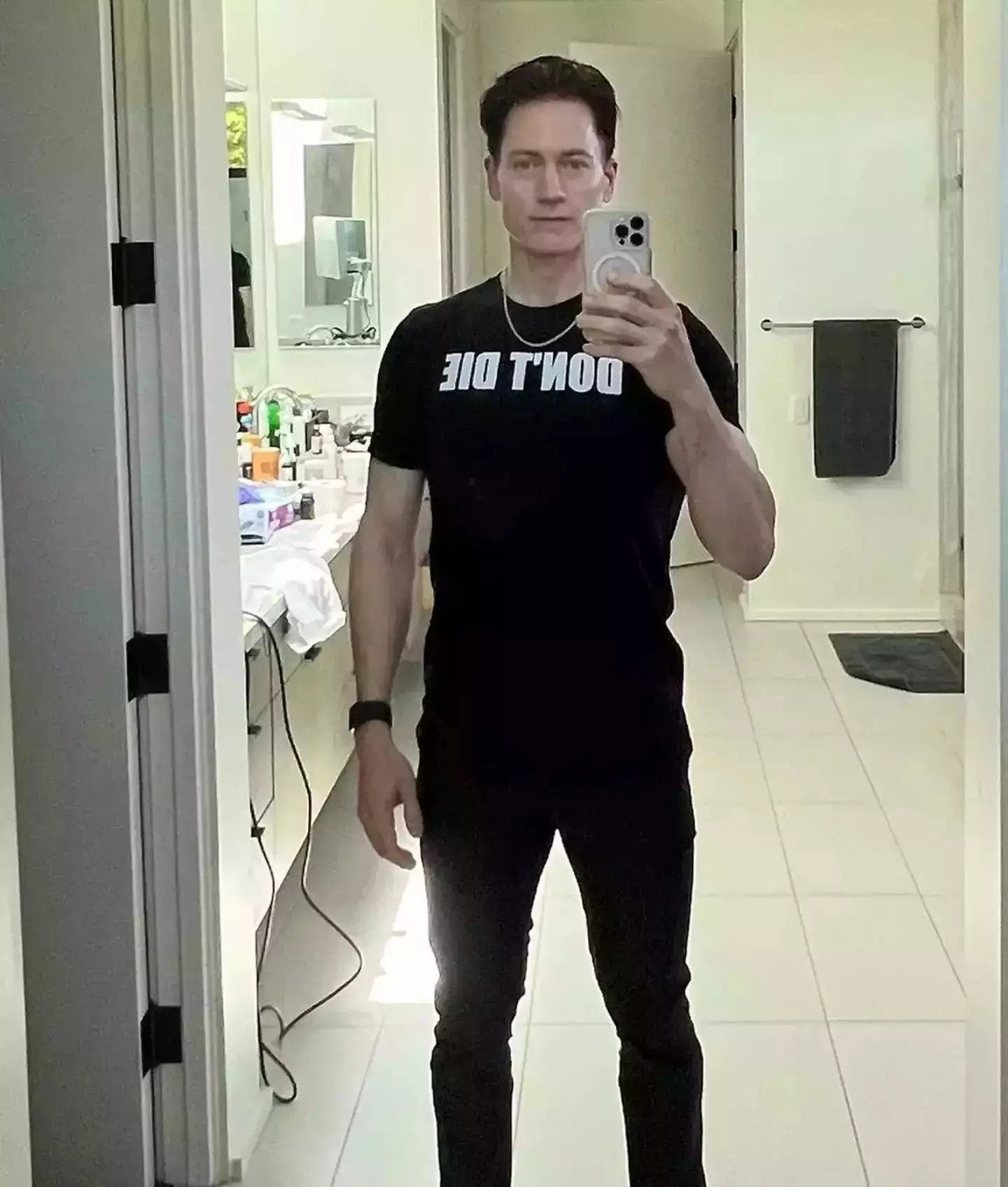 Bryan Johnson has gone to extreme measures to reverse the aging process (Instagram/@bryanjohnson_)