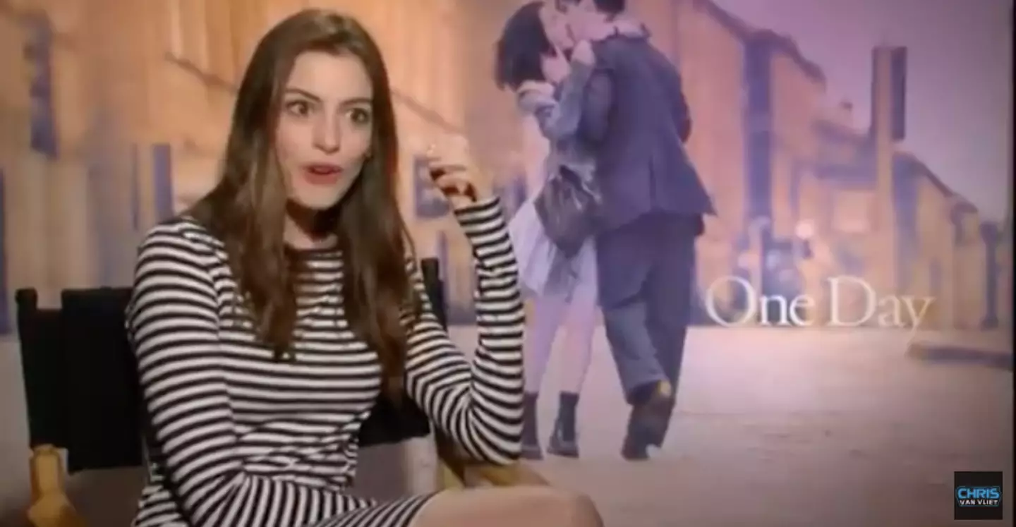 The interview was actually about another film altogether.