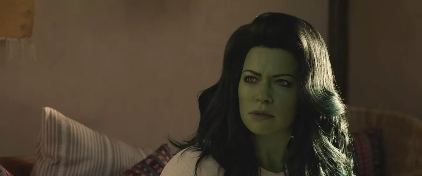 Tatiana Maslany as Jennifer Walters/She-Hulk in She-Hulk: Attorney At Law.