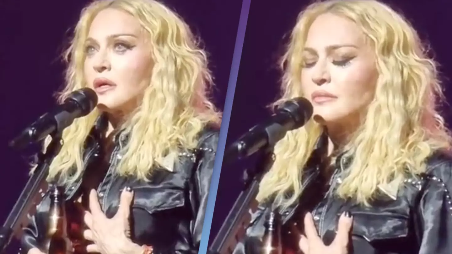 Madonna admits it’s a ‘f***ing miracle’ she’s here after being put in intensive care earlier this year