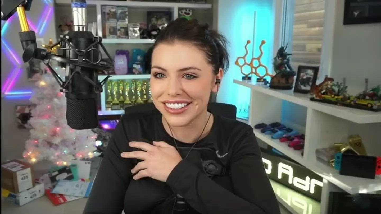 Adriana Chechik during a Twitch stream (Twitch/AdrianaChechik)