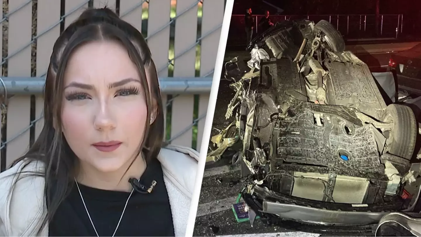 Victim of crash that killed two teens driving stolen car in police chase says they didn't deserve to die