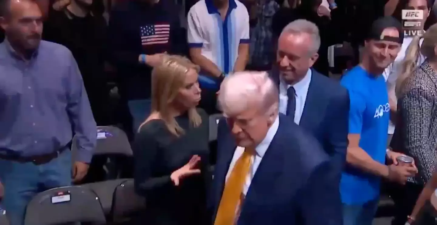 Actress Cheryl Hines' exchange with the president was described as 'awkward' (ESPN)