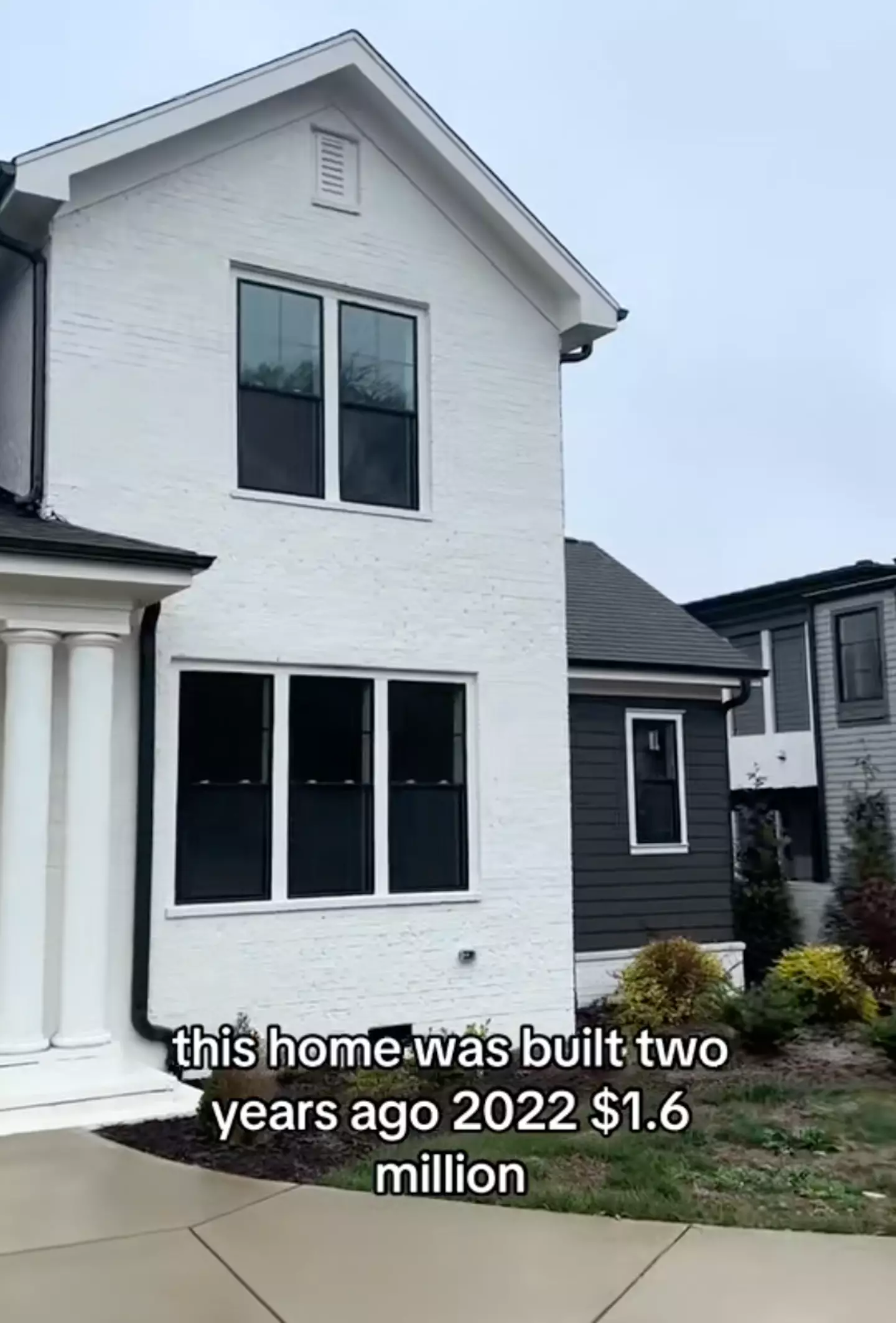 The $1.6 million property was only build 2 years ago (TikTok/andrew.matson7)