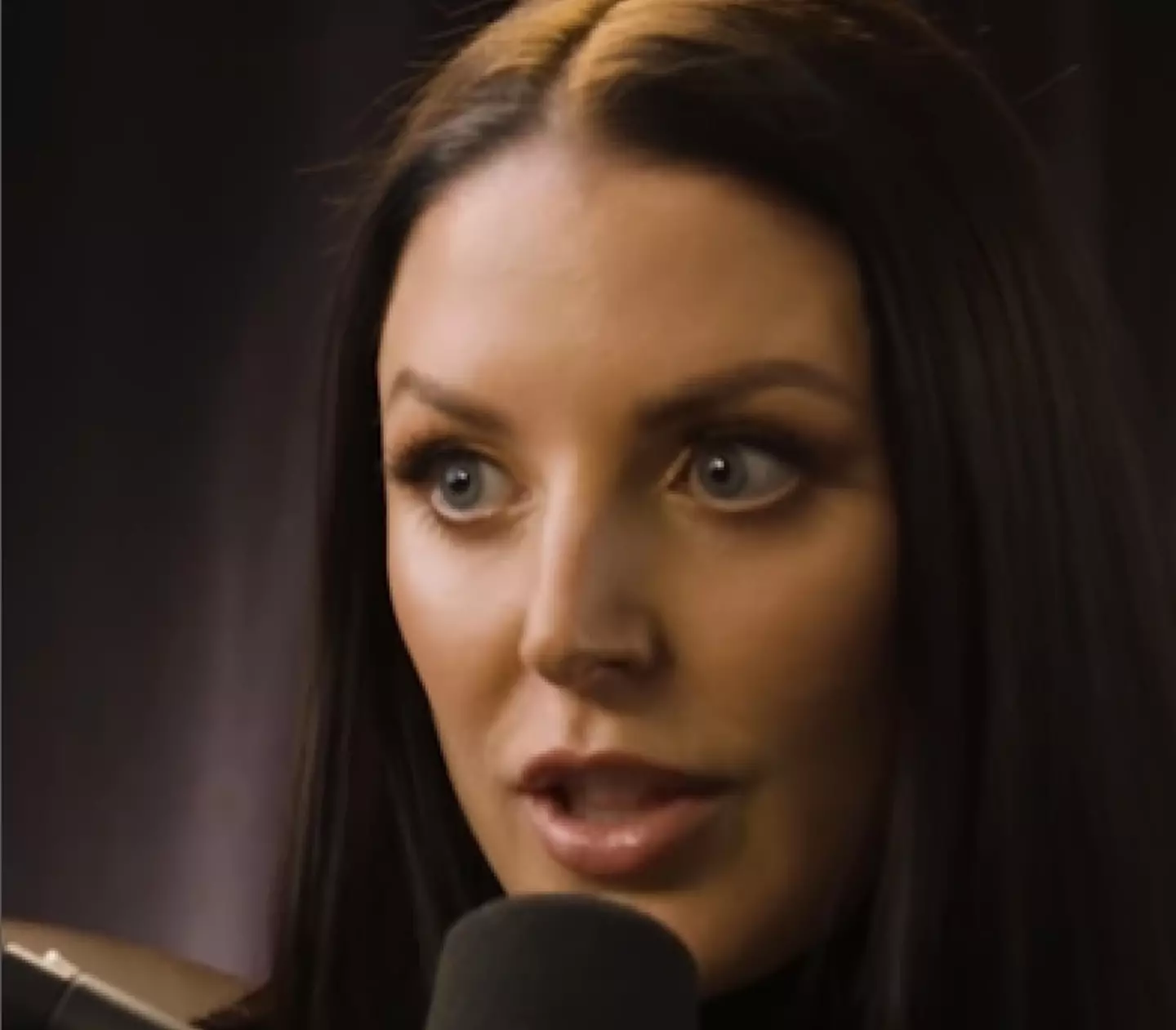 The porn star's co-star said she almost died the first time they worked together.