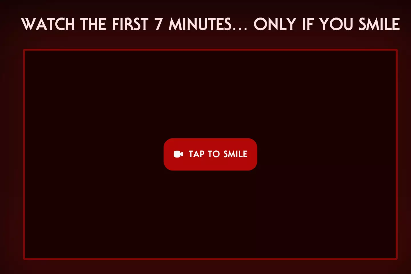 Fans have to hold a smile for seven minutes to watch the first scenes (Paramount Pictures)