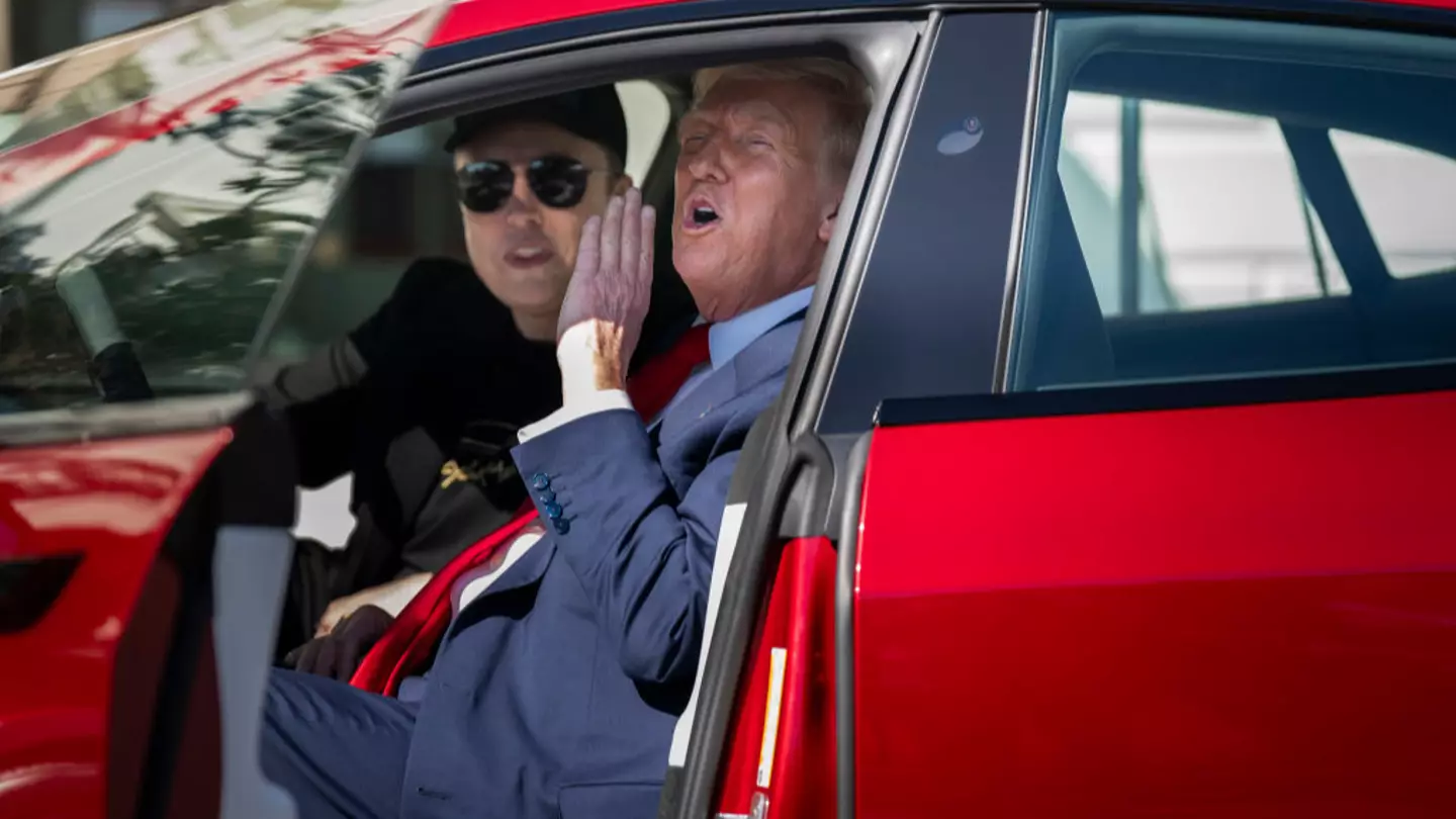 Bizarre reason Donald Trump is banned from driving Tesla he just bought from Elon Musk
