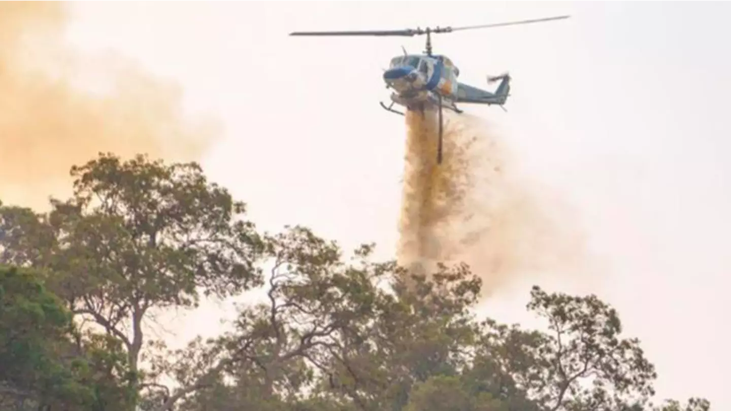 Firefighters accidentally drop sewage on homes while tackling bushfire