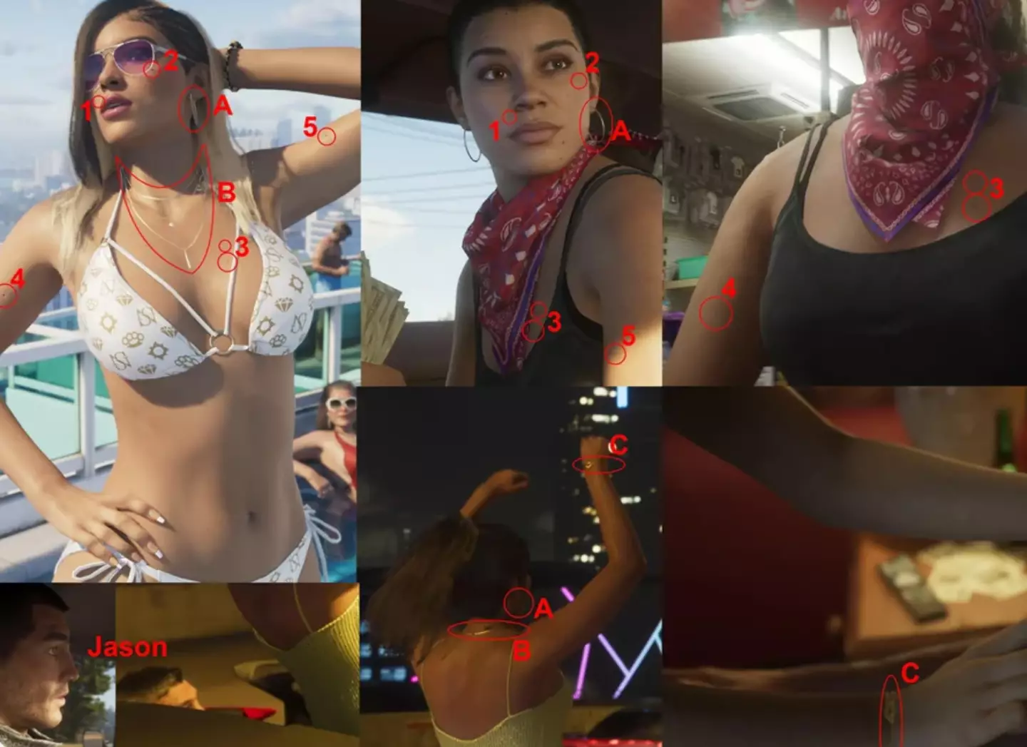 Fans think they've worked out the woman's identity.