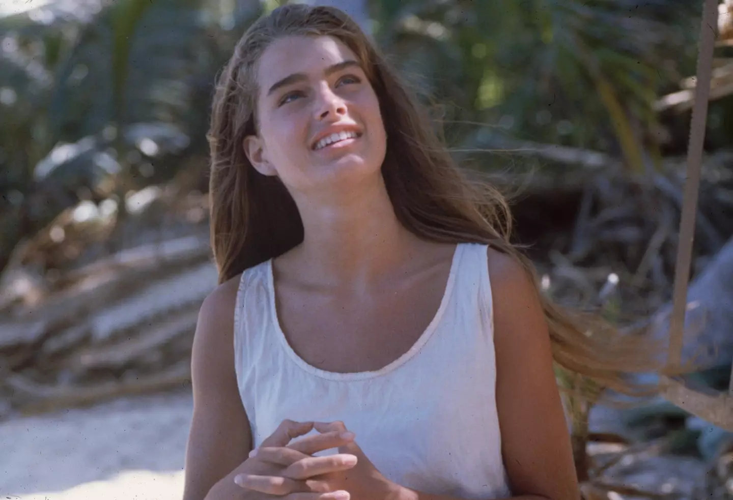 Shields was only 14 while filming The Blue Lagoon.