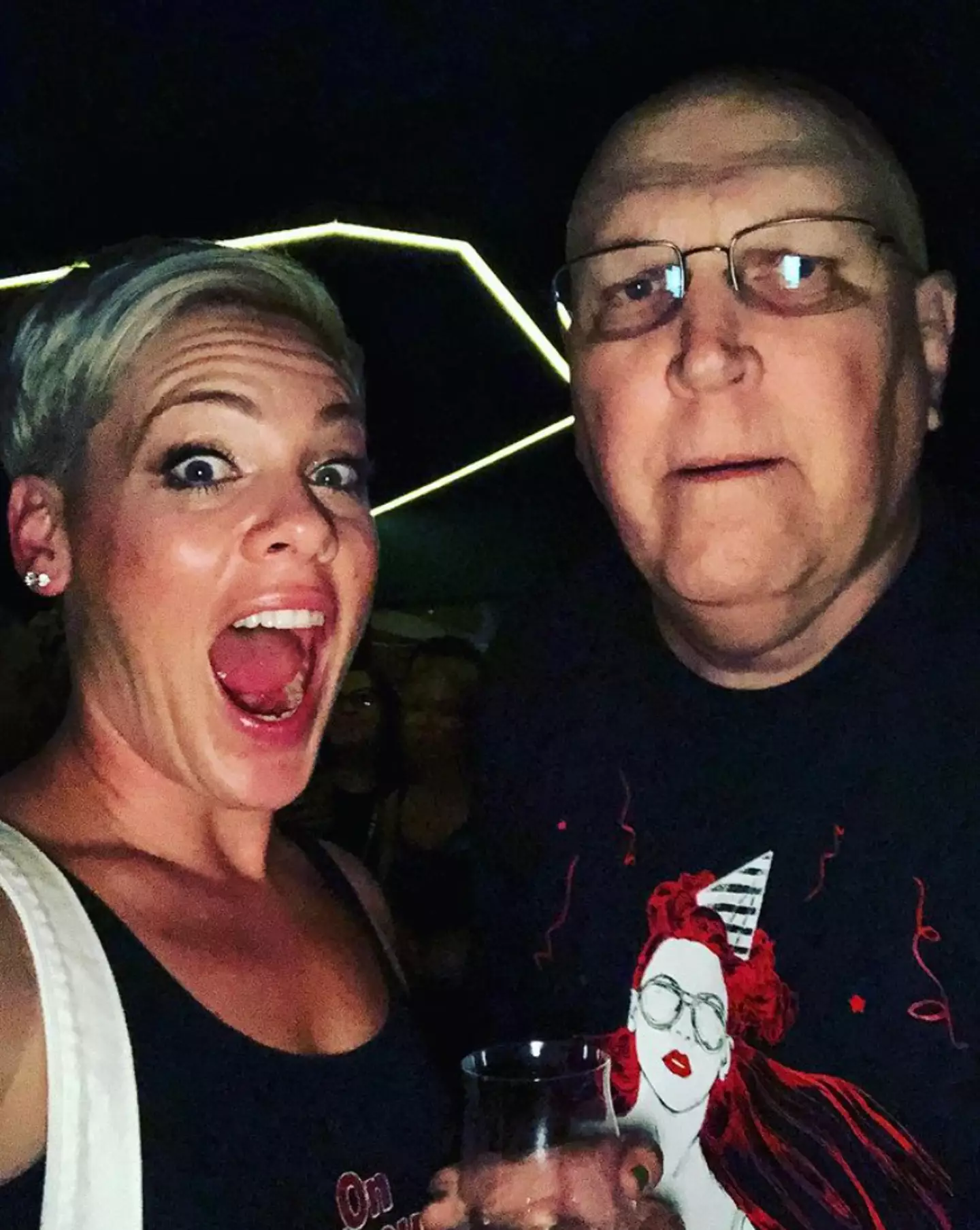 Pink recently wished her late dad a happy birthday.