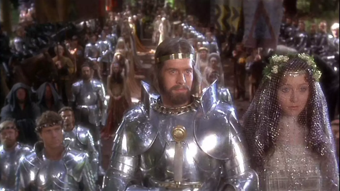 Excalibur retells the legend of King Arthur and the knights of the Round Table (Warner Bros)