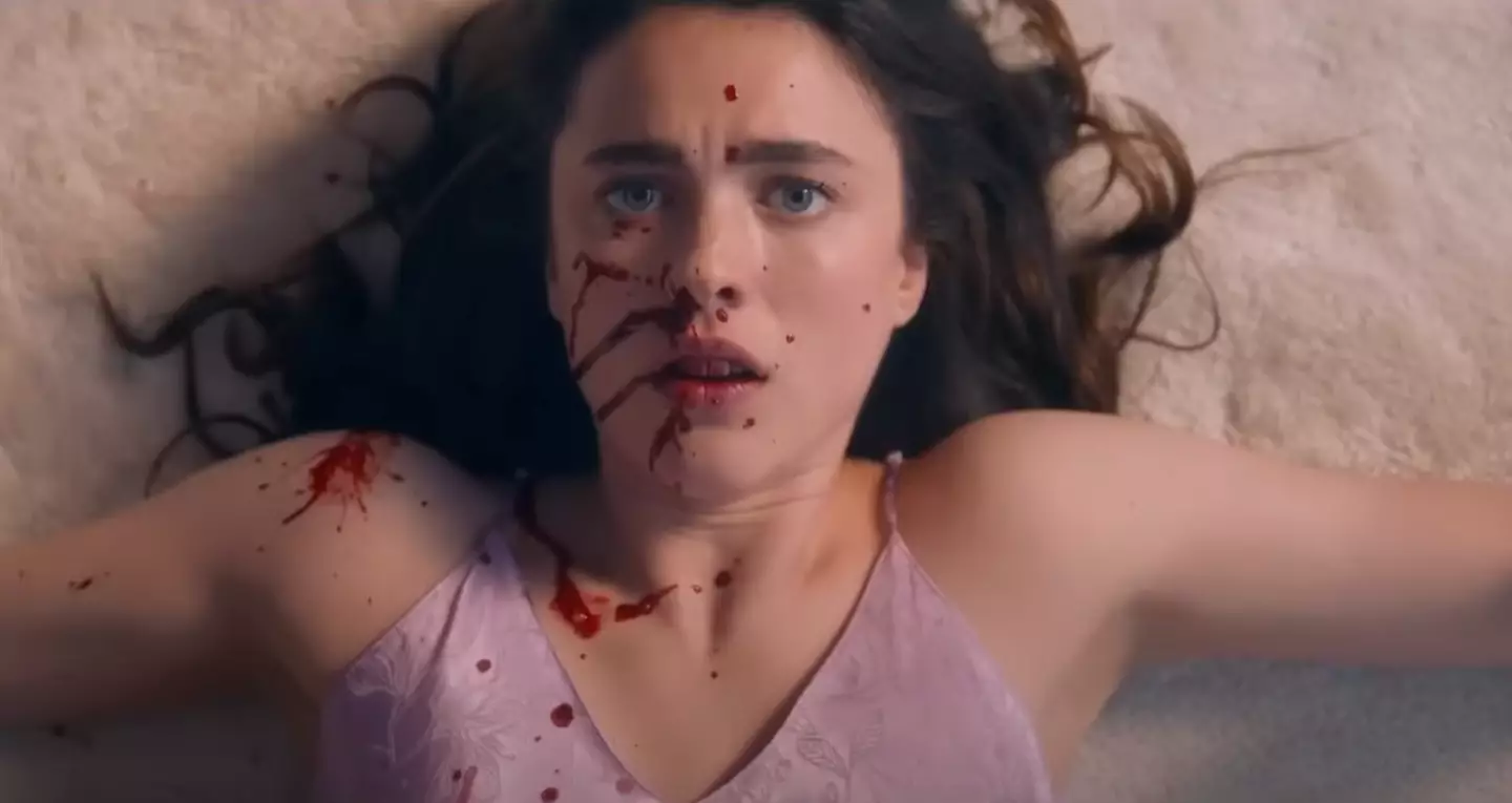 Margaret Qualley plays Sue in the film (Mubi)