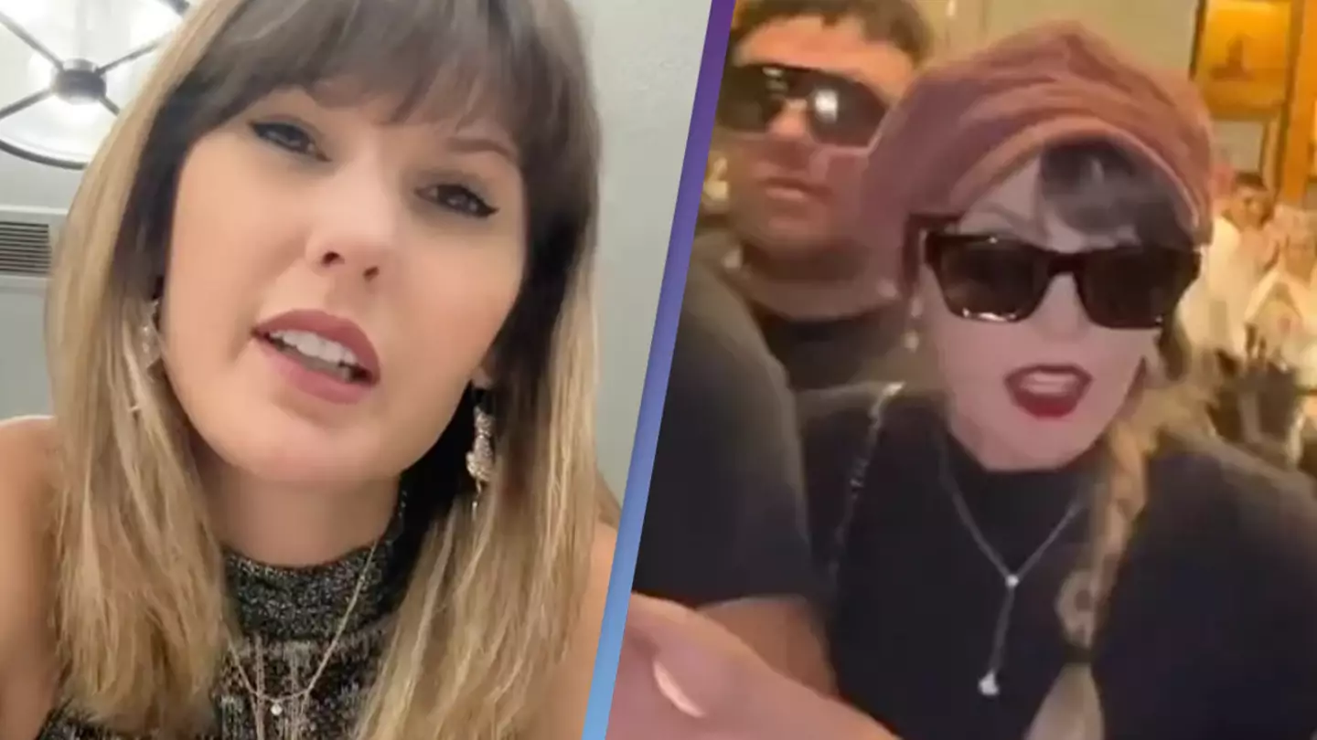 Taylor Swift impersonator responds after being criticized for 'gross' public stunt that 'went too far'