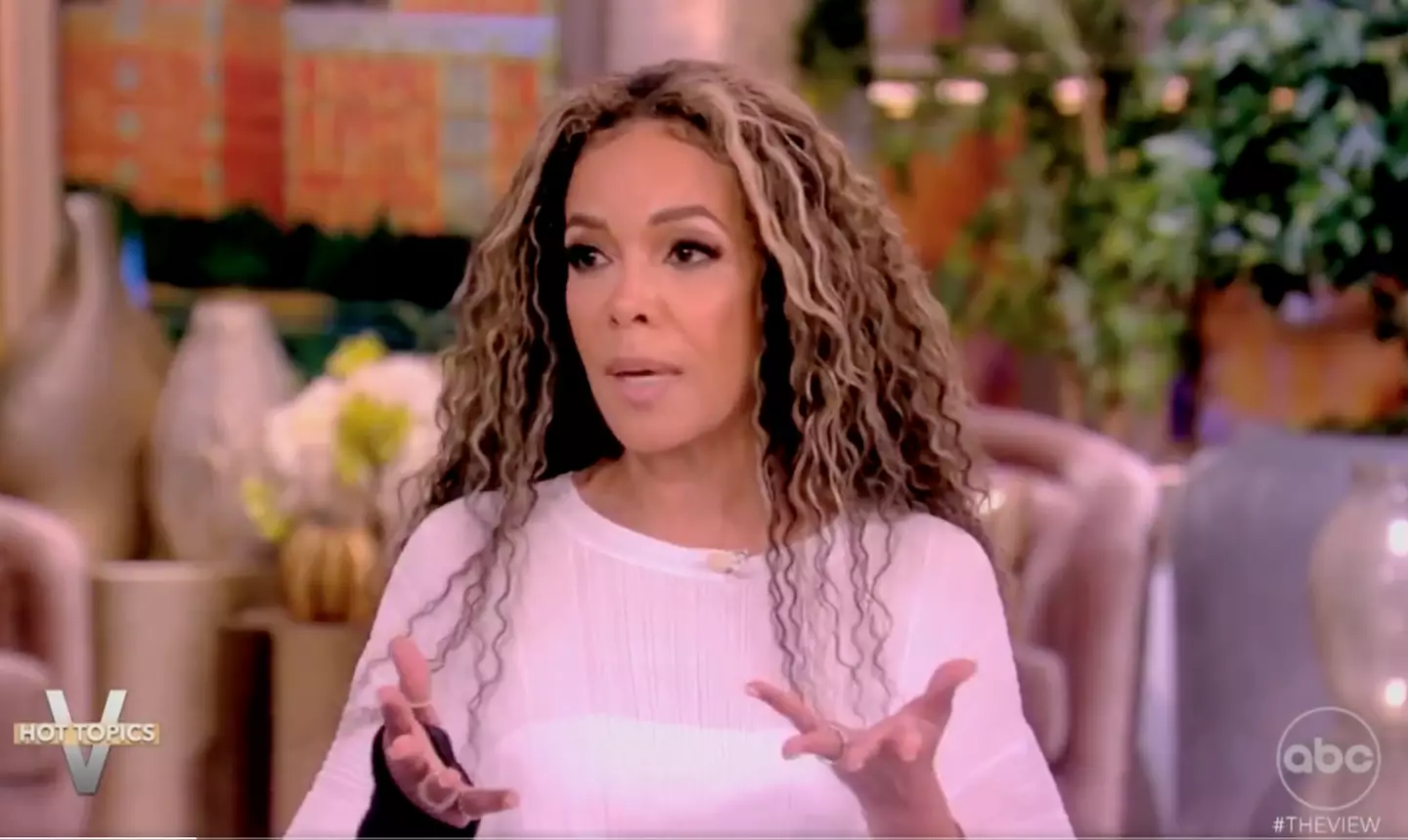 Sunny Hostin on The View. The View via YouTube