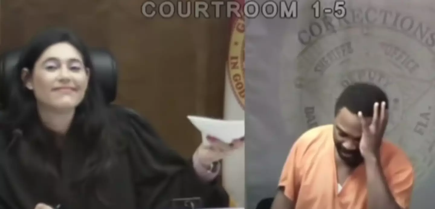 The judge remembered playing football with the man in middle school.